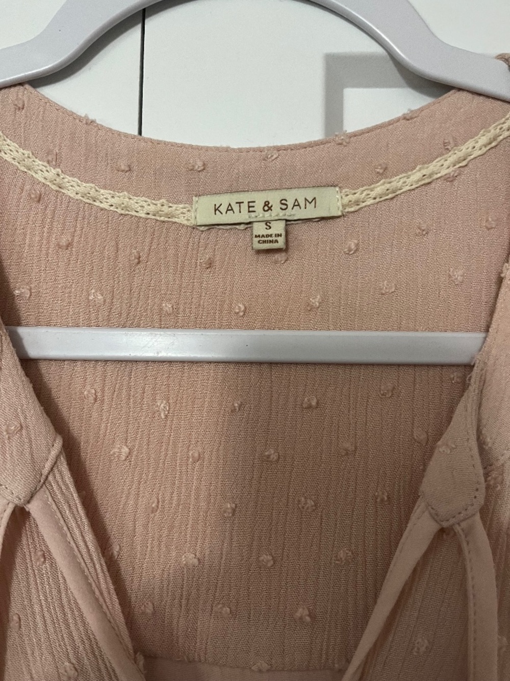 Kate & Sam Women's Blush Pink Dress